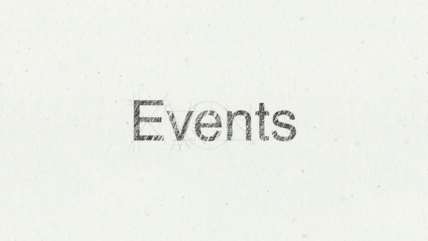 Text Animation Events for Topic Stock Footage Video (100% Royalty-free ...