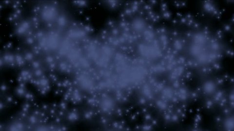 blue particles flying in universe  space.Bacteria,microbes,algae,cells,drugs,egg,bubble,oxygen,hydrogen,underwater