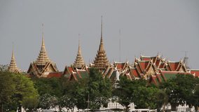 Wat Phra Kaew (Wat Phra Si Rattana Satsadaram), Grand Palace, Bangkok Thailand.