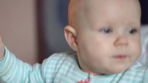 Closeup Cute Pretty Toddler Baby Video De Stock 100 Libre De Droit Shutterstock Closeup Cute Pretty Toddler Baby Video De Stock 100 Libre De Droit Shutterstock