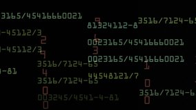 Stock exchange numbers data background,Computer program backdrop,big data tech technology coding programming,hacker encryption&decryption computing storage,high-tech mathematics scan search. 0565_4k - Powered by Shutterstock - Get 15% off with code: PIKWIZARD15