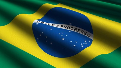 Brazil Flag Video Waving In Video De Stock 100 Libre De Droit Shutterstock