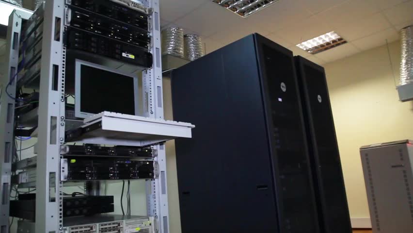 Server Farm Rack Computer, Computer Server Shelving
