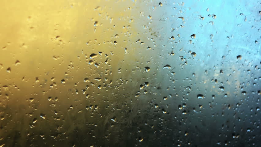 Hand wipes misted car window after the autumn rain. Royalty-Free Stock Footage #915706