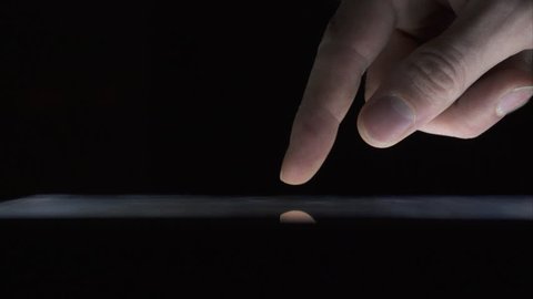 Using Touch Surface in a Dark Room