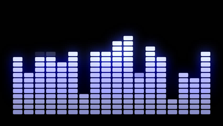 audio waveform bars blue green Stock Footage Video (100% 9160532 | Shutterstock