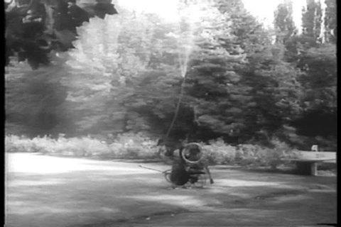CIRCA 1960s - The work of French artist Jean Tinguely is highlighted in 1960