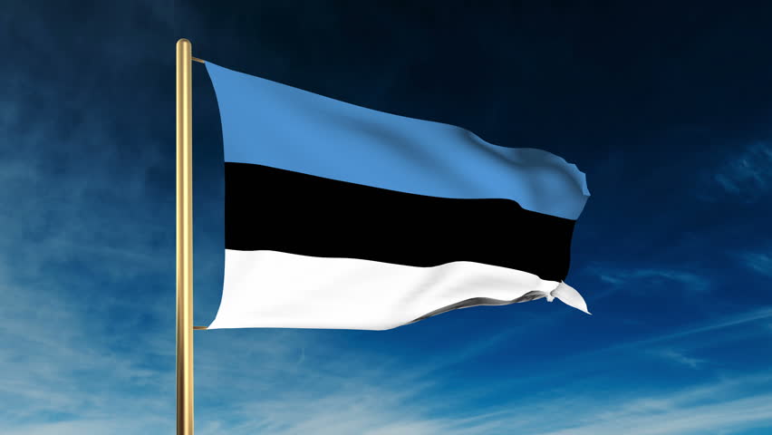 Estonia Flag Slider Style Waving Stock Footage Video 100 Royalty Free 9192434 Shutterstock