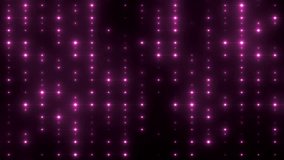 Disco spectrum lights concert spot bulb. UHD 4k 4096. Abstract motion background in magenta colors, shining lights, energy waves. Seamless loop. More sets footage in my portfolio