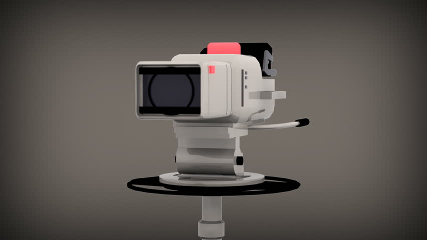 Broadcasting camera