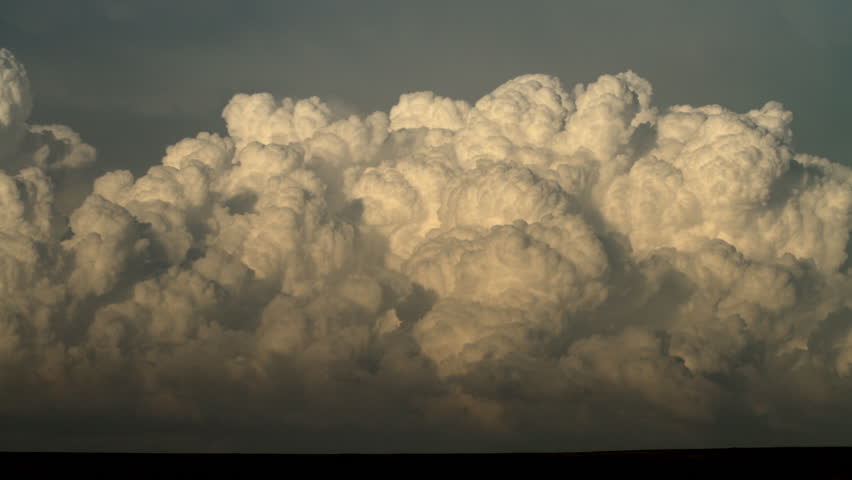 Massive Cumulus Clouds time lapse.