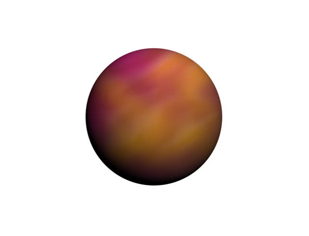 Gradient pink sphere transforming into shiny cream,rendered in 3D