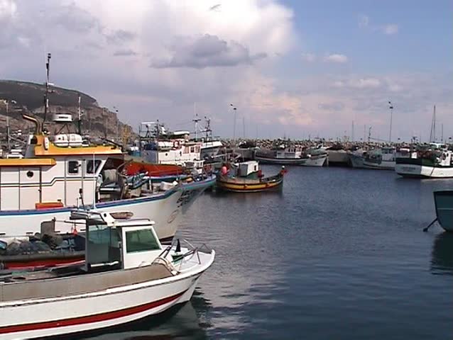 Fishing boats in the port