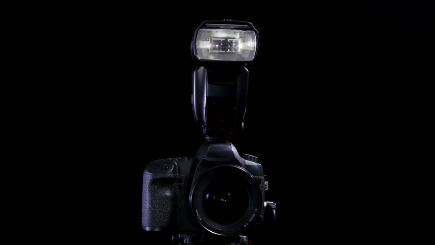 Photo Shoot Dslr Camera. 4k Stock Footage Video (100% Royalty-free