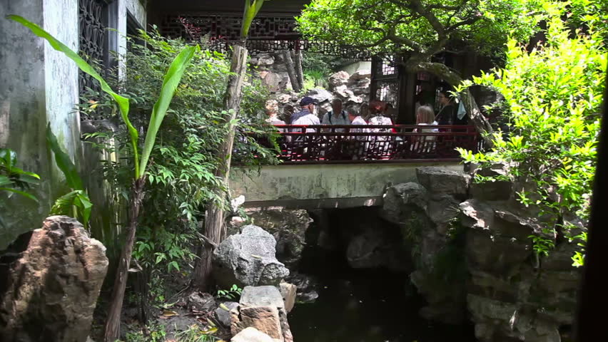 Yuyuan Garden in Shanghai in China
