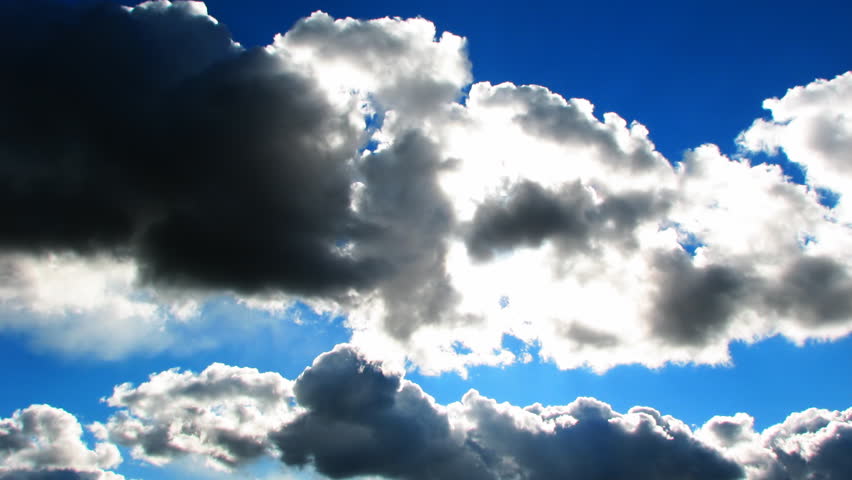 clouds in the sky timelapse