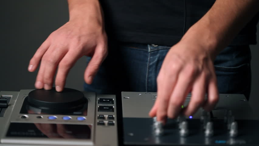 DJ hand