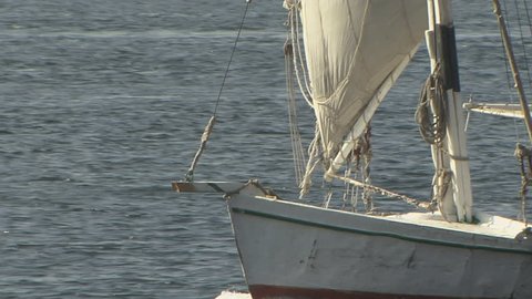 Felucca Sailing in Nile River