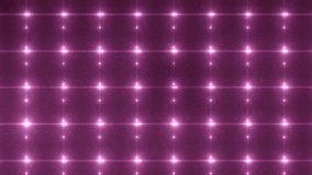Floodlights disco background. Pink magenta flood lights flashing. Seamless loop. 