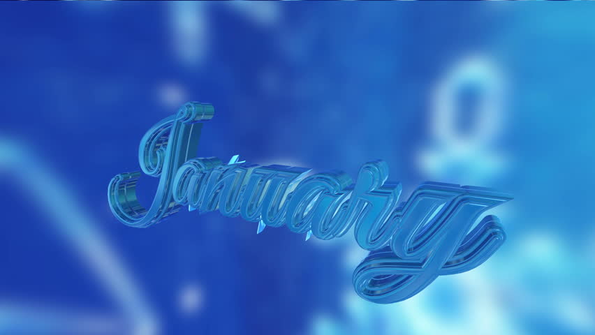 Animation month January