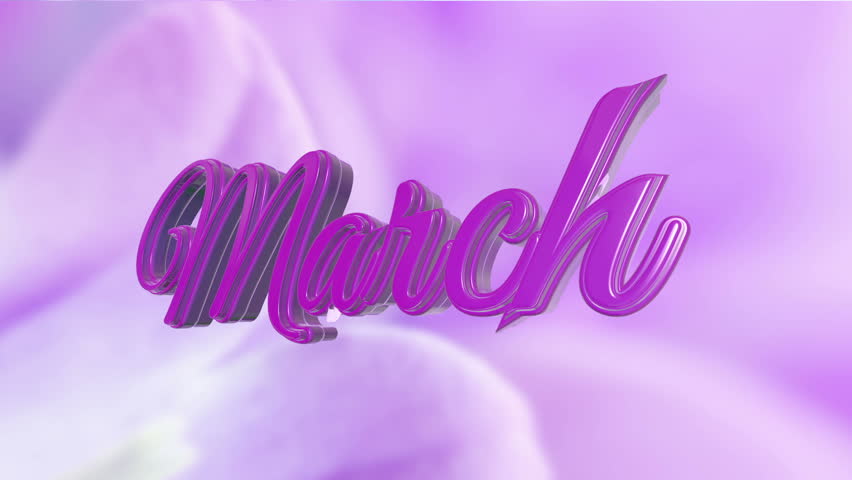 Animation month March