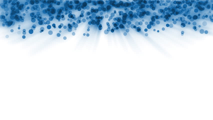 Blue particles background