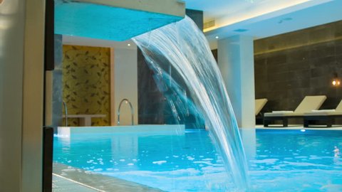 hydrotherapy in the swimming pool. a comfortable relax in the Spa