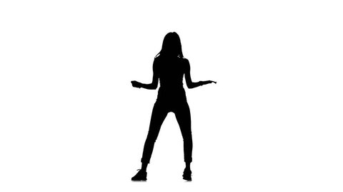 Dancing Silhouette の動画素材 ロイヤリティフリー Shutterstock