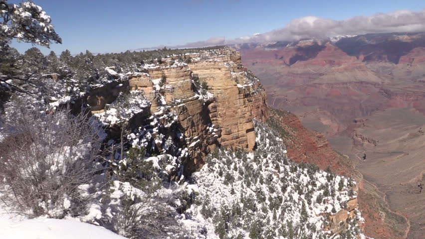 Grand Canyon National Park Arizona in Winter