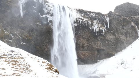 Gullfoss Waterfall In Winter Iceland Stock Footage Video 100 Royalty Free 1012398323 Shutterstock - gullfoss waterfall showcase roblox