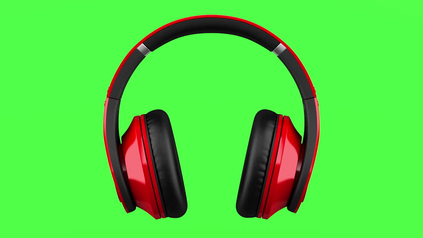 headset red and green