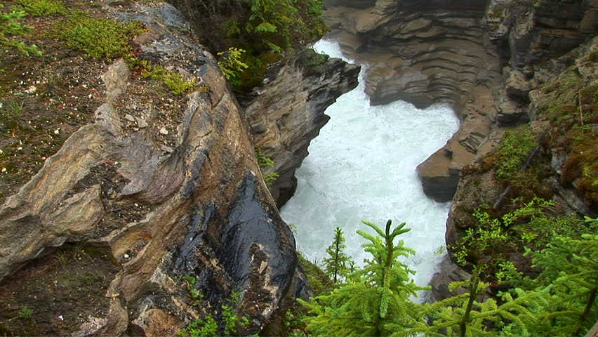 Athabasca Falls,Jasper National Park,Alberta,Canada