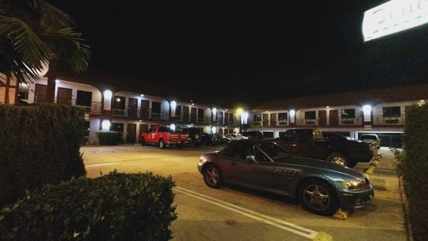 Hotel parking lot Footage | Stock Clips