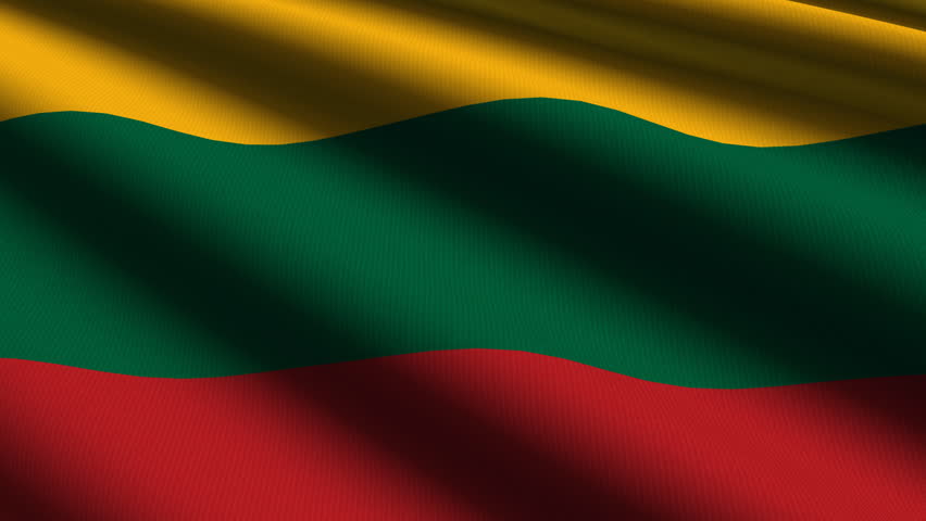 Libyan Close up waving flag - HD loop 