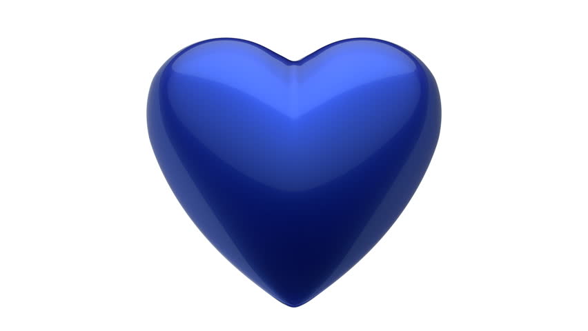 Que significa el corazon azul