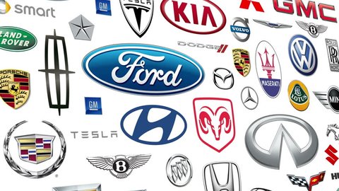 Editorial Animation: Seamlessly loopable animation of a compilation of US sold automobile brands.

All logos and trademarks remain property of their respective owners. 
Editorial only.