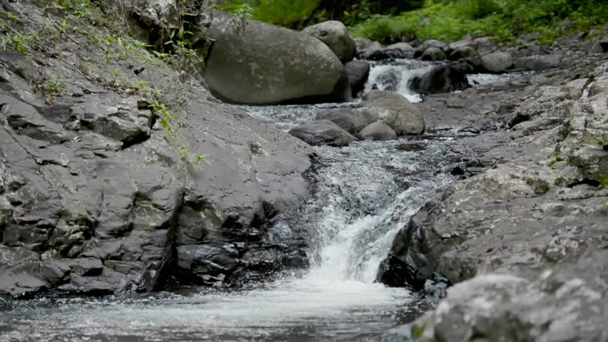 Waterfall in Lamington National Park on the New South Wales and Queensland border.
