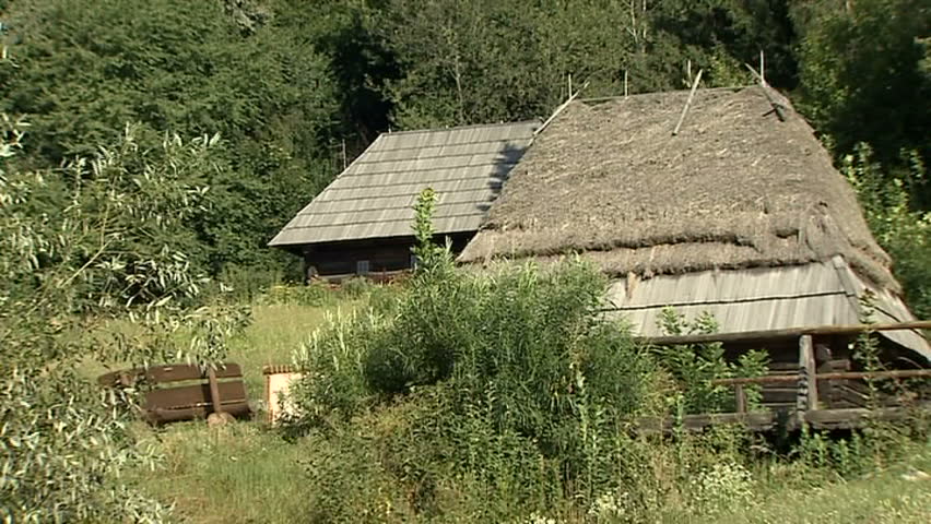 National village house in Ukraine