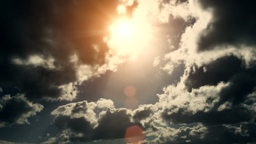 Dramatic Cloudscape Area with the Light sun ( Different Series ) | Shutterstock HD Video #9505223