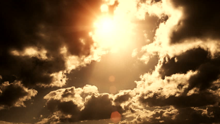 Dramatic Cloudscape Area with the Light sun ( Different Series ) | Shutterstock HD Video #9505271