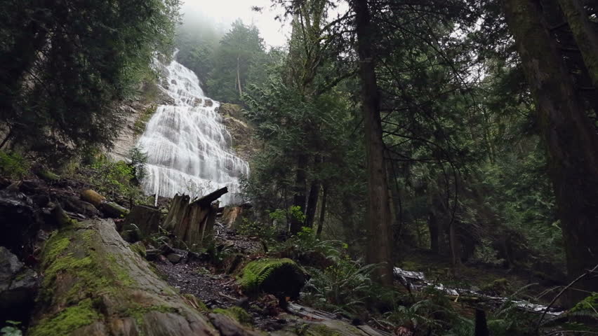 Bridal Veil Falls, British Columbia. Bridal Veil Falls near Chilliwack in British Columbia, Canada.