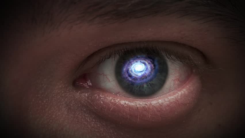 Galaxy in the eyes | Shutterstock HD Video #9510533