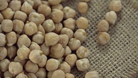 Portion of Chick Peas (seamless loopable)