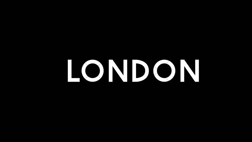 London Title Text Animation Stock Footage Video (100% Royalty-free ...