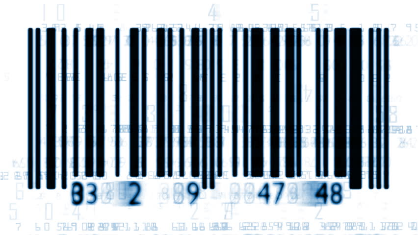 Bar-code numbers, sound included
