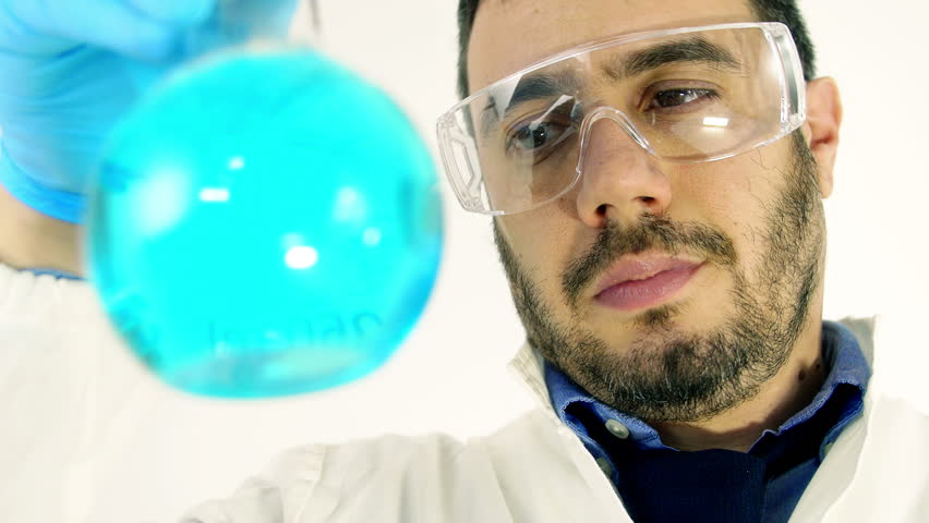Laboratory research: biochemical lab with scientist at work | Shutterstock HD Video #9586190