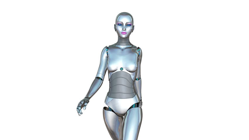 Walking Female Robot Stock Footage Video (100% Royalty-free) 9591281 | Shutterstock