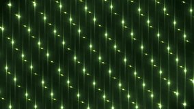 Flood lights disco background. Flood lights flashing. Green tint on black background. Seamless loop. look more options and sets footage in my portfolio