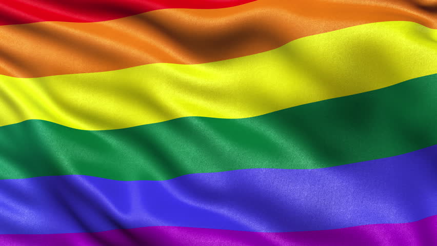 flag waving Gay pride