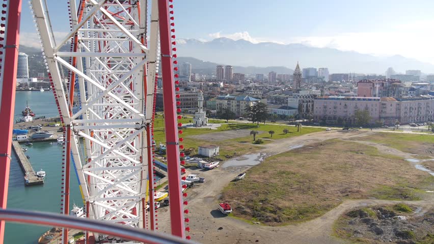 Ferris wheel in Batumi, Georgia.